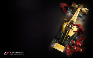 Yellow race car red black - the front of it free wallpaper