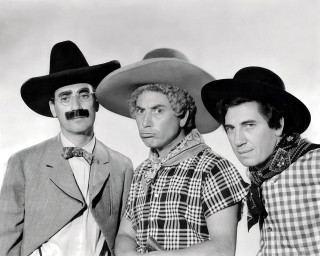 Three men hats ties black - a picture together free wallpaper