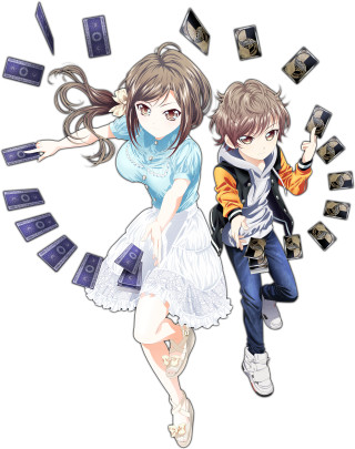 Couple clock money flying gun - a person holding free wallpaper