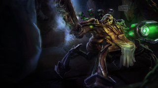 Man holding giant green glowing - his hand free wallpaper