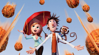Cartoon character umbrella monkey sky - ed benedict free wallpaper