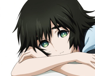 Man green eyes black hair - black hair free wallpaper