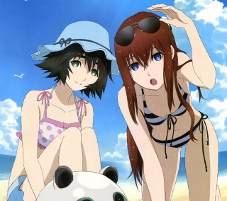 Women bathing suits panda beach - the beach free wallpaper