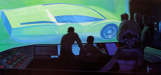 People computer screen car side - barron storey free wallpaper