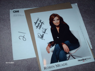 Robinn meade signed photo magazine - a magazine cover free wallpaper