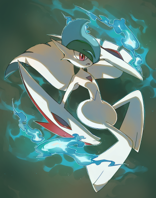 Cartoon character green white blue - epsylon point free wallpaper