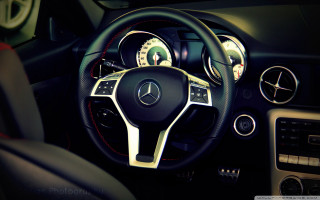 Car dashboard steering wheel digital - a car dashboard free wallpaper