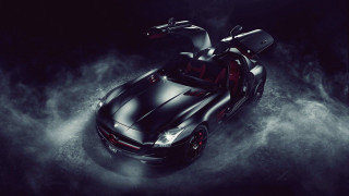 Black sports car red seat 2 - the hood free wallpaper for desktop