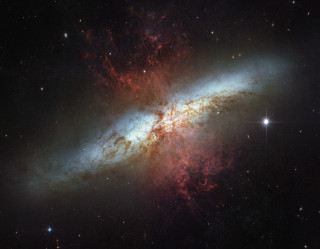 Colorful object in sky stars - galaxy free wallpaper