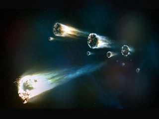 Sky objects black background white - 8 k concept art free wallpaper