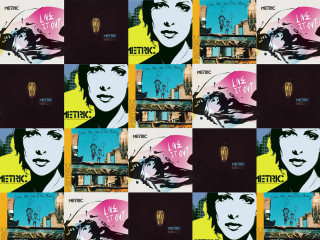 Woman hat city collage background - llustration free wallpaper
