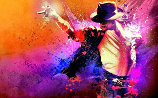Cowboy hat gun paint splashing - a. b. jackson free wallpaper