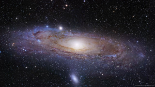 Large colorful galaxy stars bright 5 - galaxy in the sky free wallpaper