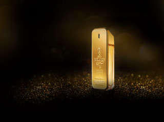 Gold bar black surface blurry - a black surface free wallpaper