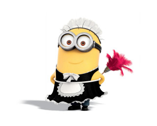 Cartoon character holding feather red - dom qwek free wallpaper