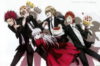 People suits cake crown celebration - top of them free wallpaper