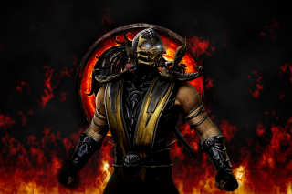 Man yellow black outfit sword 2 - unreal engine 5 free wallpaper