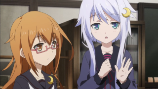 Anime girls long hair glasses - aguri uchida free wallpaper