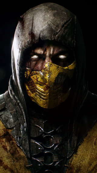Man yellow black outfit mask - unreal free wallpaper
