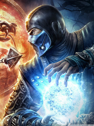 Man blue mask crystal ball - eddie mendoza free wallpaper