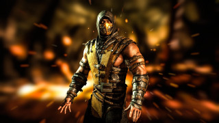 Man yellow black hood mask - a man free wallpaper