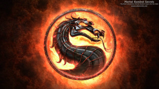 Dragon circle fire black red - a circle free wallpaper