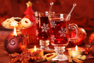 Tea candle cookies table decorations - decoration free wallpaper