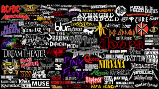 Poster black background white border 2 - different free wallpaper