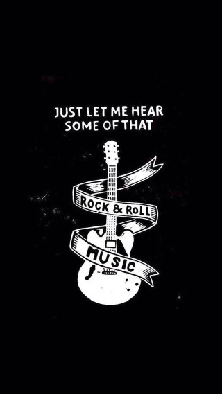 Guitar black background words artistic - billie waters free wallpaper