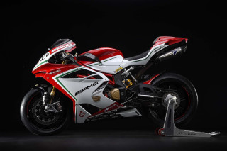 Red white motorcycle parked black - motorcycle free wallpaper