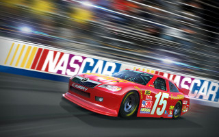Red car race track blurry - brian despain free wallpaper