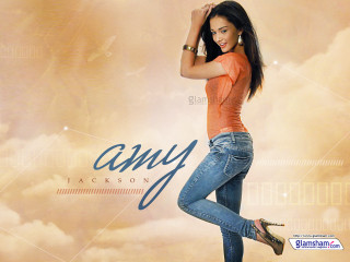Woman jeans heels pose clouds - the background and a sky background free wallpaper