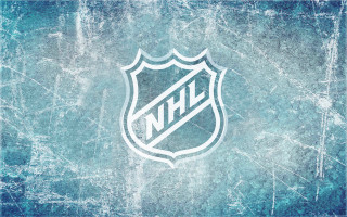 Hockey logo blue background ice 2 - a hockey logo free wallpaper