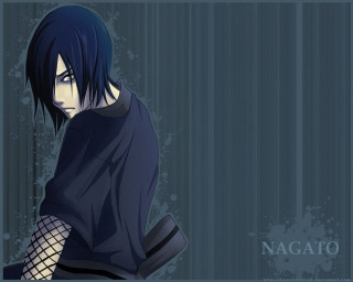 Gothic anime man black hair - a black shirt free wallpaper