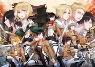Anime characters fire background swords - sword free wallpaper