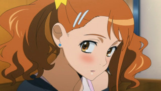 Girl red hair star headshot - hint of yayoi kasuma free wallpaper