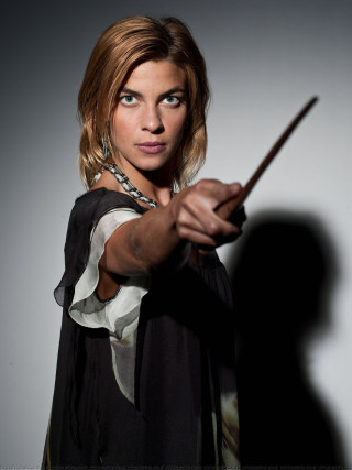 Woman wand serious look magical - anna maria barbara abesch free wallpaper