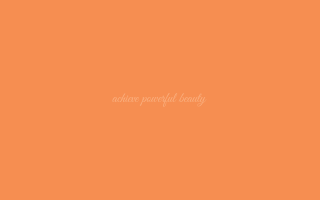 Woman white dress orange wall - a white lettering free wallpaper
