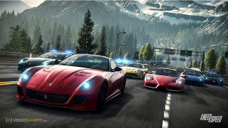 Cars road forest mountains speed2 - a group of cars free wallpaper