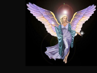 Woman wings halo hand image - this image free wallpaper