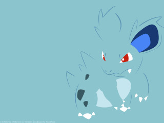 Blue red pokemon happy smile - derf free wallpaper