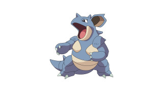 Cartoon character big mouth big 8 - a big smile free wallpaper