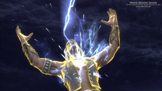 Man arms outstretched lightning background - lightning free wallpaper