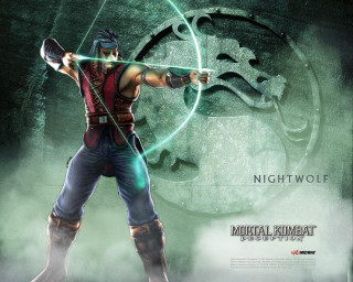 Man bow arrow green light - dai jin free wallpaper
