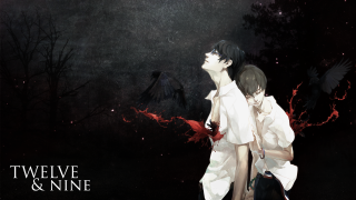 Couple people dark background birds - overhead free wallpaper