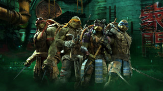 Teenage mutant ninjas green room 2 - a giant clock free wallpaper