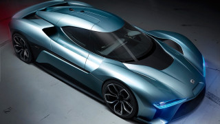 Blue sports car topview red - cao zhibai free wallpaper