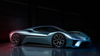 Futuristic car red light dark - panfuturism free wallpaper for desktop