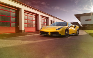Yellow sports car red doors - a yellow sports car free wallpaper