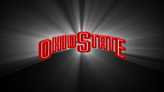Red black ohio state light - international typographic style free wallpaper for desktop
